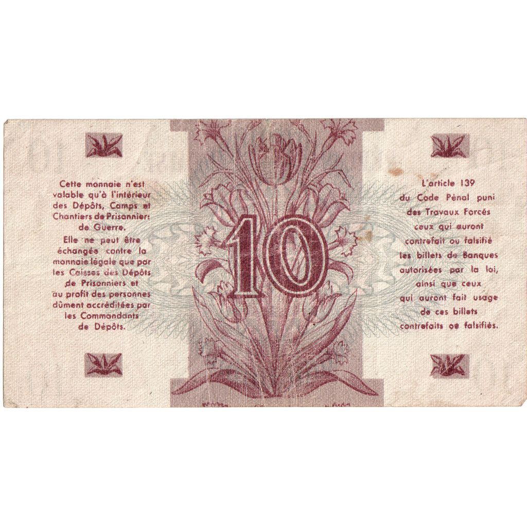 France, 10 Francs, AU(55-58)