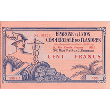 Francia, 100 Francs, SERIE A 1, EPARGNE ET UNION COMMERCIALE DES FLANDRES LILLE