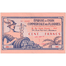 França, 100 Francs, SERIE A 1, EPARGNE ET UNION COMMERCIALE DES FLANDRES LILLE