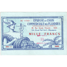 Frankrijk, 1000 Francs, SERIE A 1, EPARGNE ET UNION COMMERCIALE DES FLANDRES