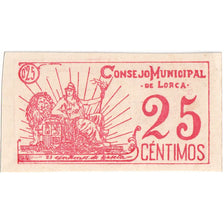 España, 25 Centimes, LORCA, SC