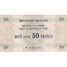 Francia, 50 Francs, A0126241, Prisonniers de Guerre, BB
