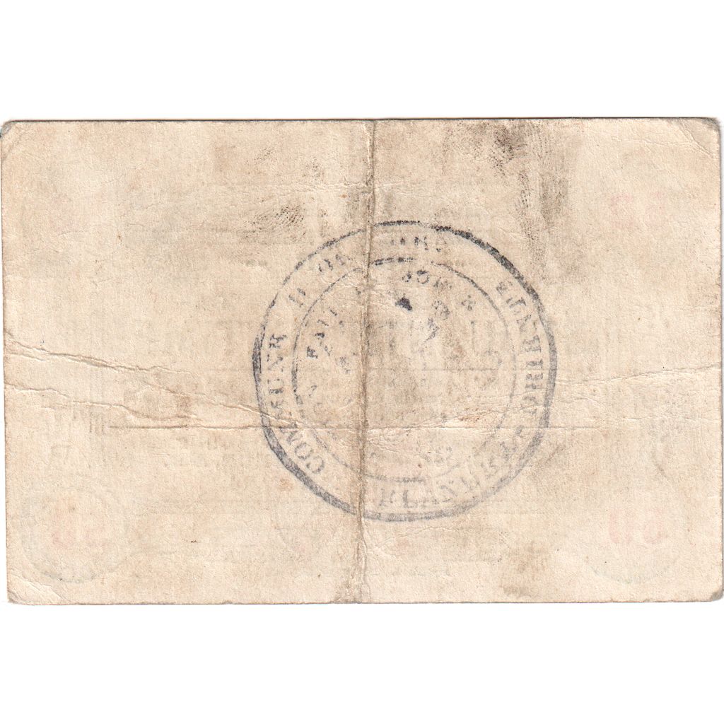 Belgien, 50 Centimes, ORROIR, S+