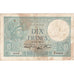Francia, 10 Francs, Minerve, 1941-06-19, N.84864, MB