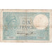 France, 10 Francs, Minerve, 1941-01-02, D.82641, VF(20-25)
