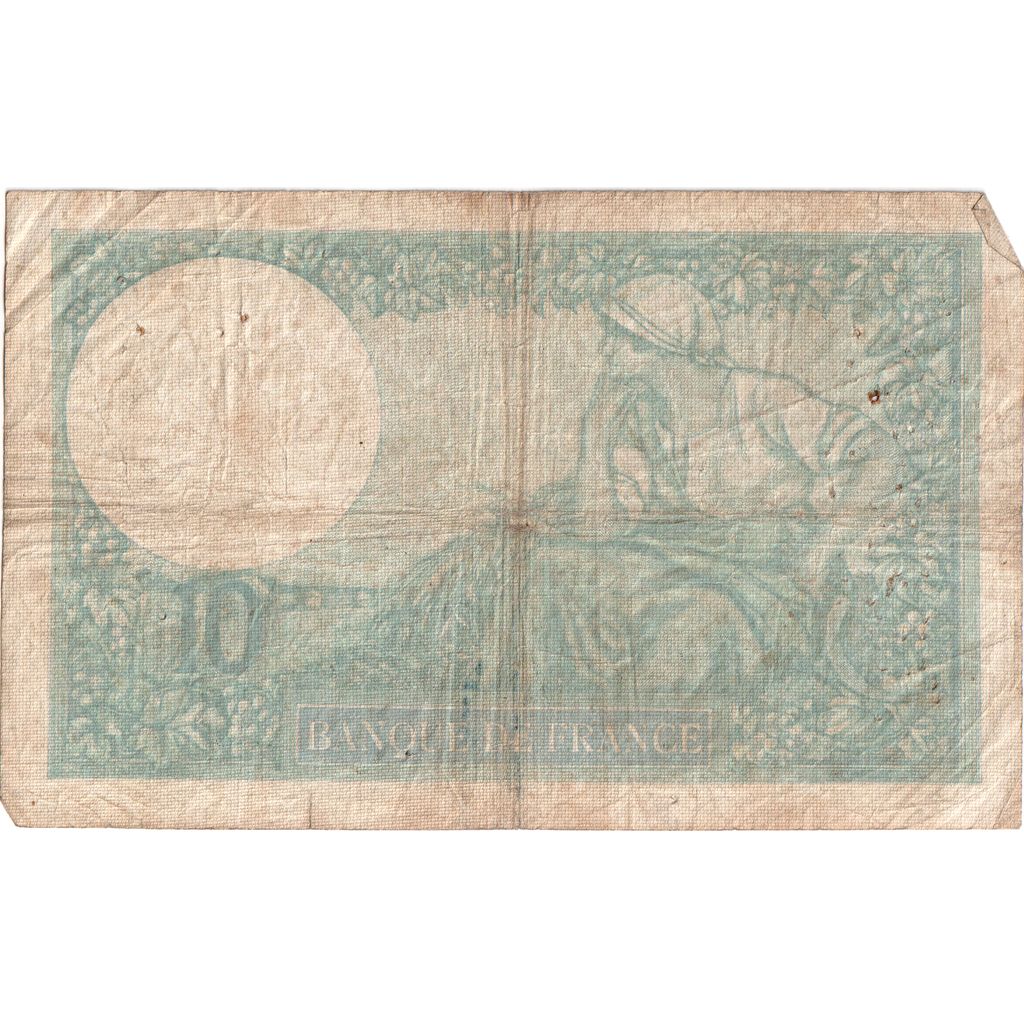 Francia, 10 Francs, Minerve, 1940-11-07, X.78789, BC