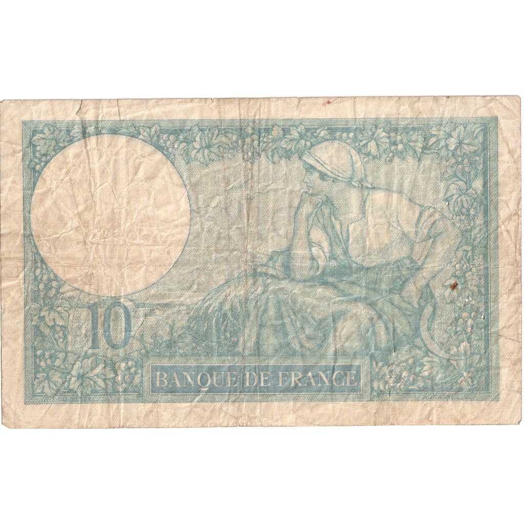 Francia, 10 Francs, Minerve, 1932-08-11, F.67189, MB+