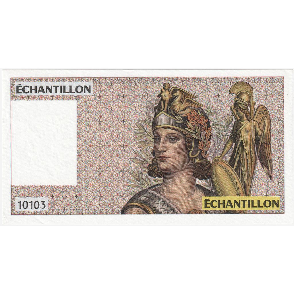 França, échantillon, UNC(65-70)