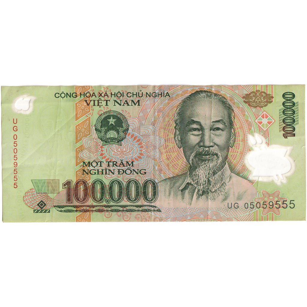 Vietnam, 100,000 D<ox>ng, SPL