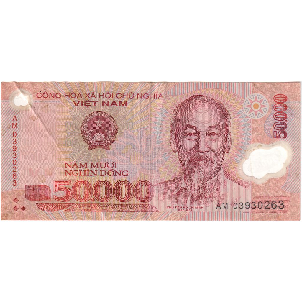 Vietnam, 50,000 D<ox>ng, UNC(63)