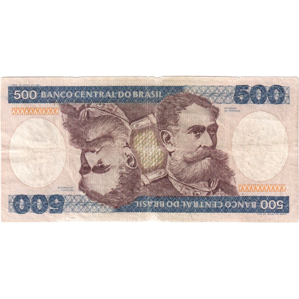 Brazil, 500 Cruzeiros, EF(40-45)