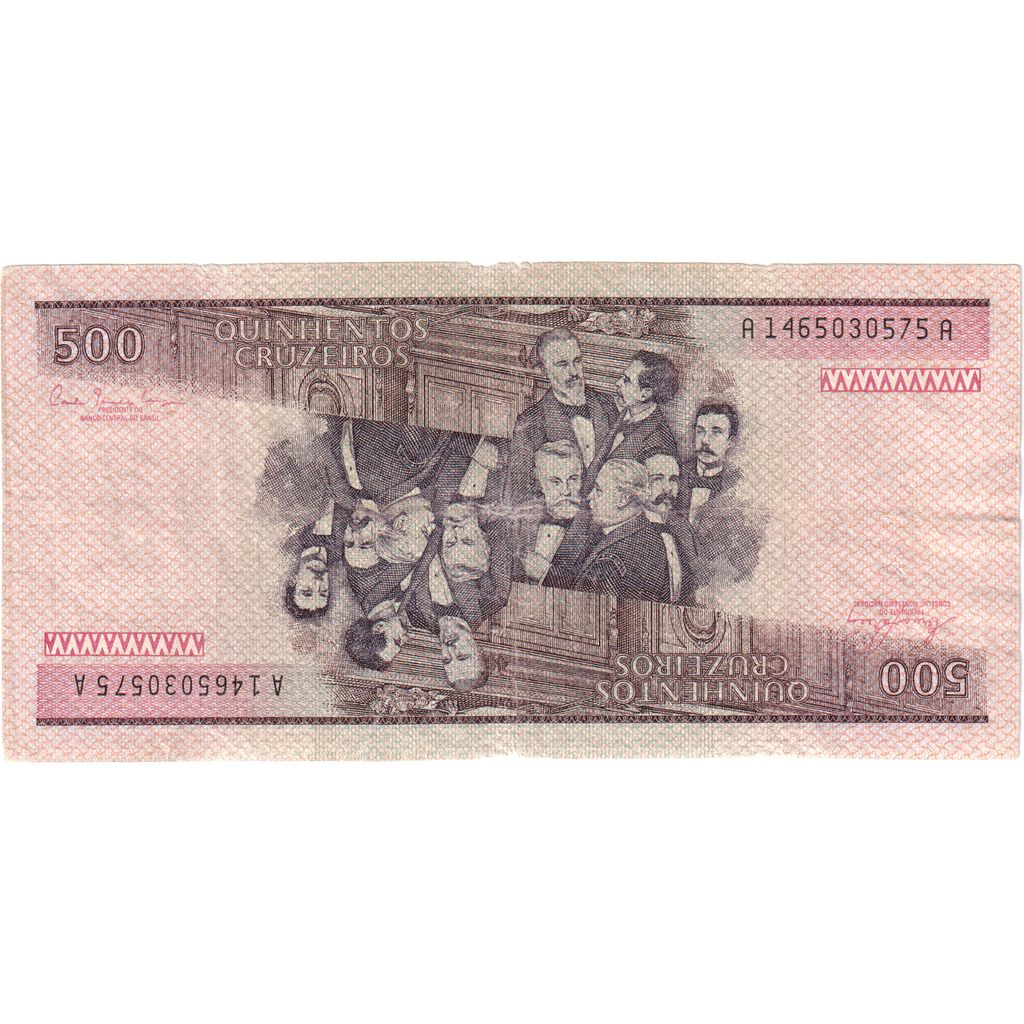 Brazil, 500 Cruzeiros, EF(40-45)