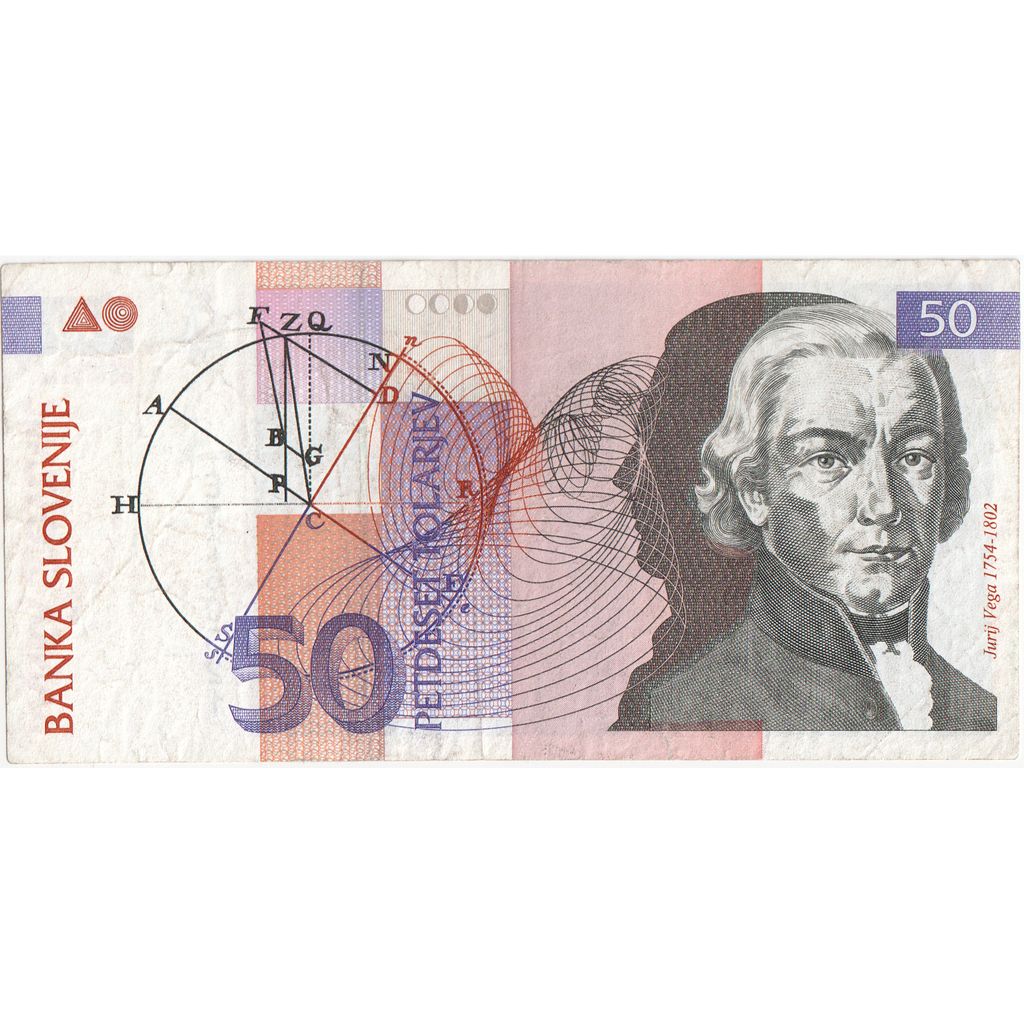 Slovenia, 50 Tolarjev, 1992-01-15, BB