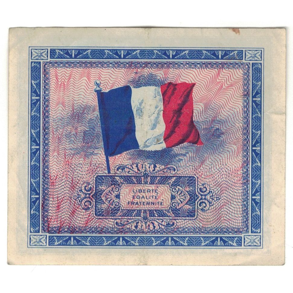 France, 2 Francs, 1944, EF(40-45), Fayette:VF16.1, KM:114a