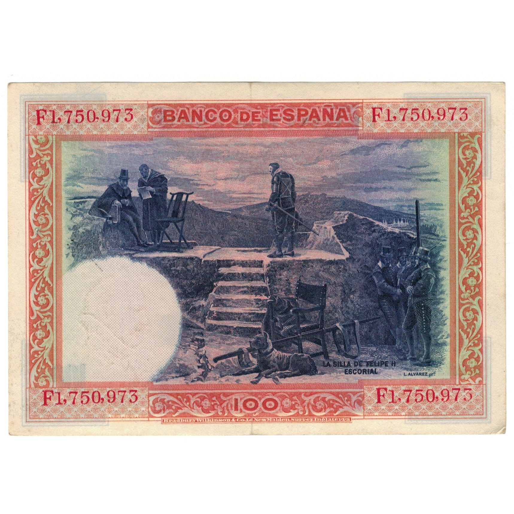 Banknote, Spain, 100 Pesetas, 1925, 1925-07-01, KM:69c, AU(55-58)