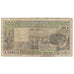 Banknote, West African States, 500 Francs, 1984, KM:706Kg, VF(20-25)