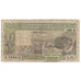 Billet, West African States, 500 Francs, 1984, KM:706Kg, TB