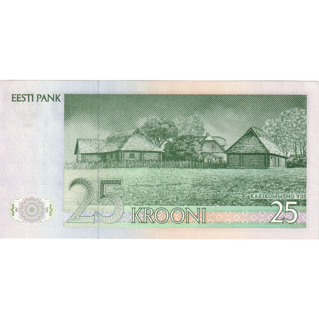 Estonia, 25 Krooni, UNC