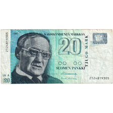 Finland, 20 Markkaa, TB+