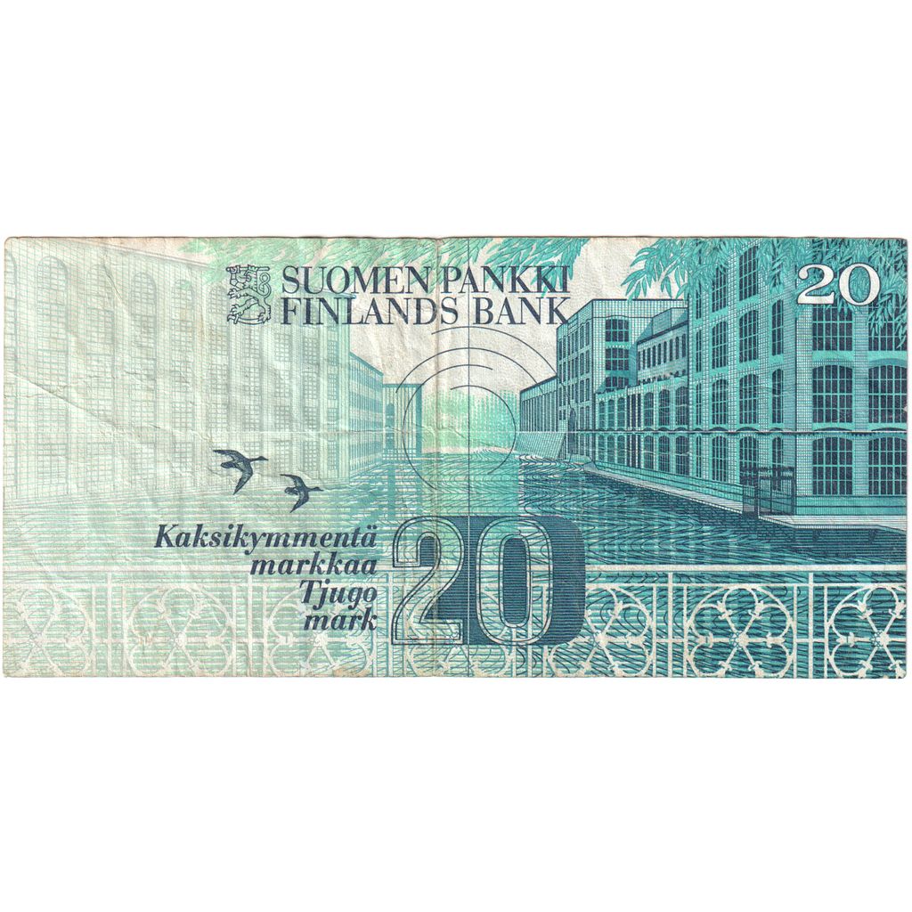 Finland, 20 Markkaa, TB+