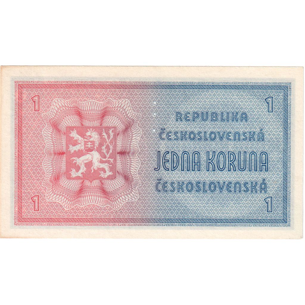 Cecoslovacchia, 1 Koruna, SPL-