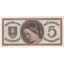 Slowakije, 5 Korun, UNC 63