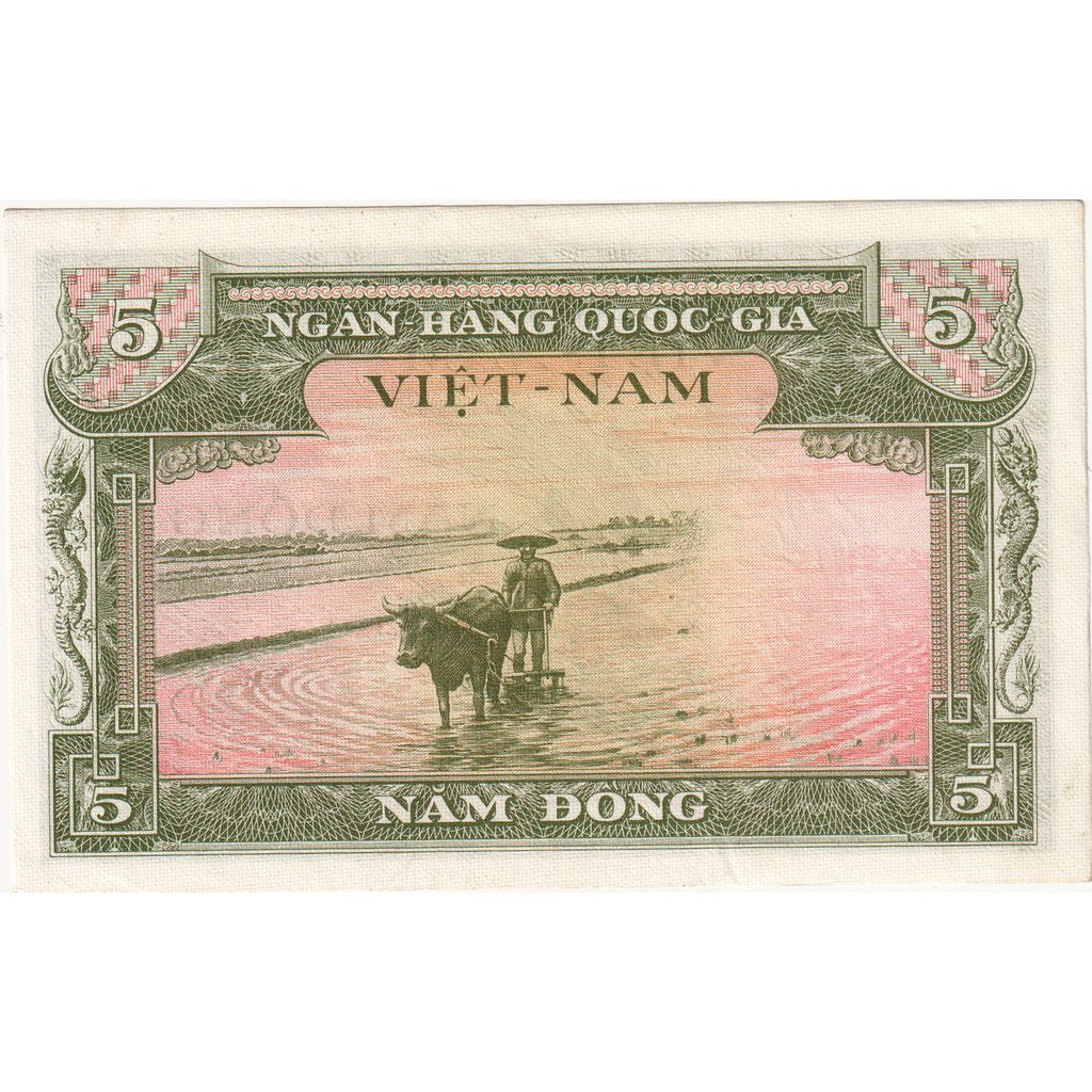 South Viet Nam, 5 D<ox>ng, AU(55-58)