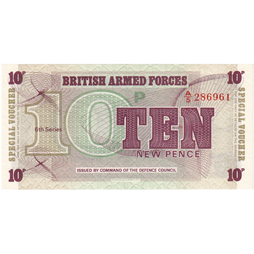 Gran Bretaña, 10 New Pence, UNC