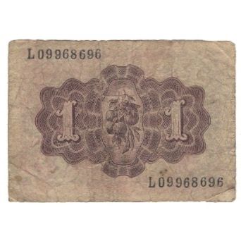 Banknote, Spain, 1 Peseta, 1948, 1948-06-19, KM:135a, AG(1-3)