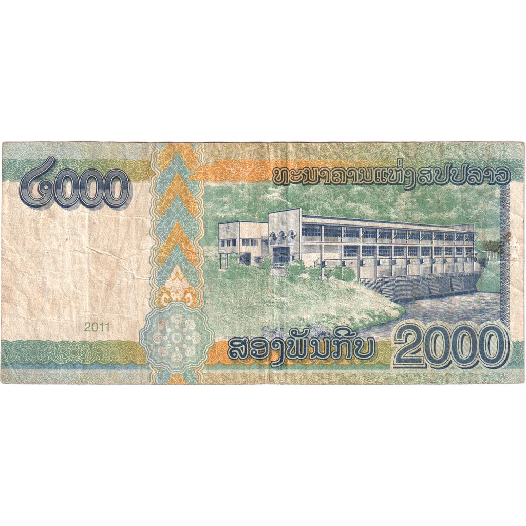 Laos, 2000 Kip, MB