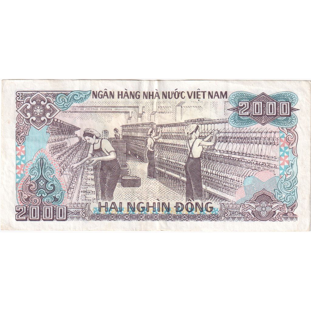 Vietnam, 2000 Dông, 1988, BB