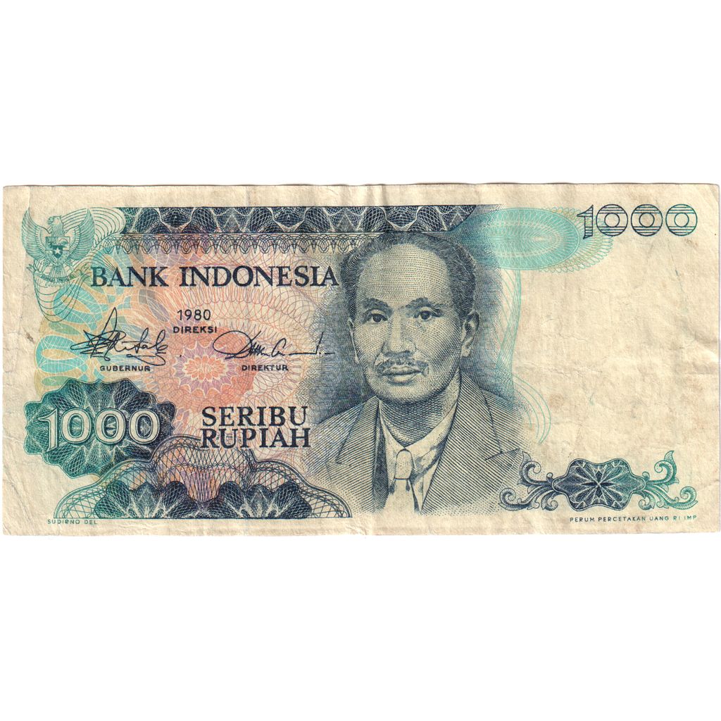 Indonésia, 1000 Rupiah, VF(30-35)