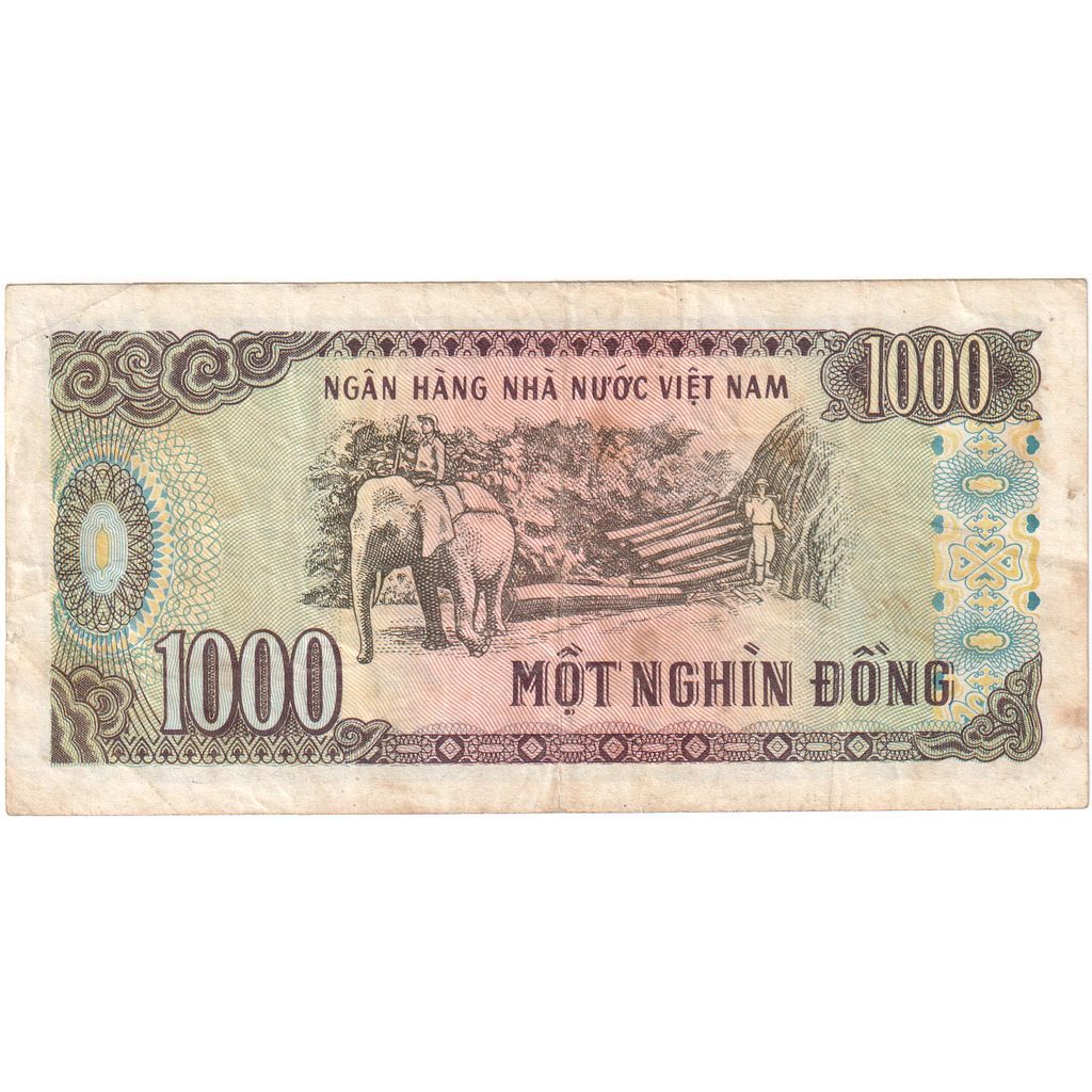 Vietname, 1000 D<ox>ng, 1988, VF(30-35)