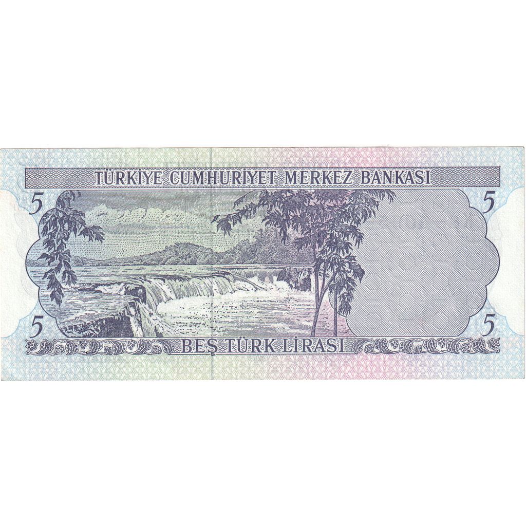 Turquie, 5 Lira, SPL