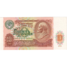 Biljet, Rusland, 10 Rubles, 1991, KM:240a, NIEUW