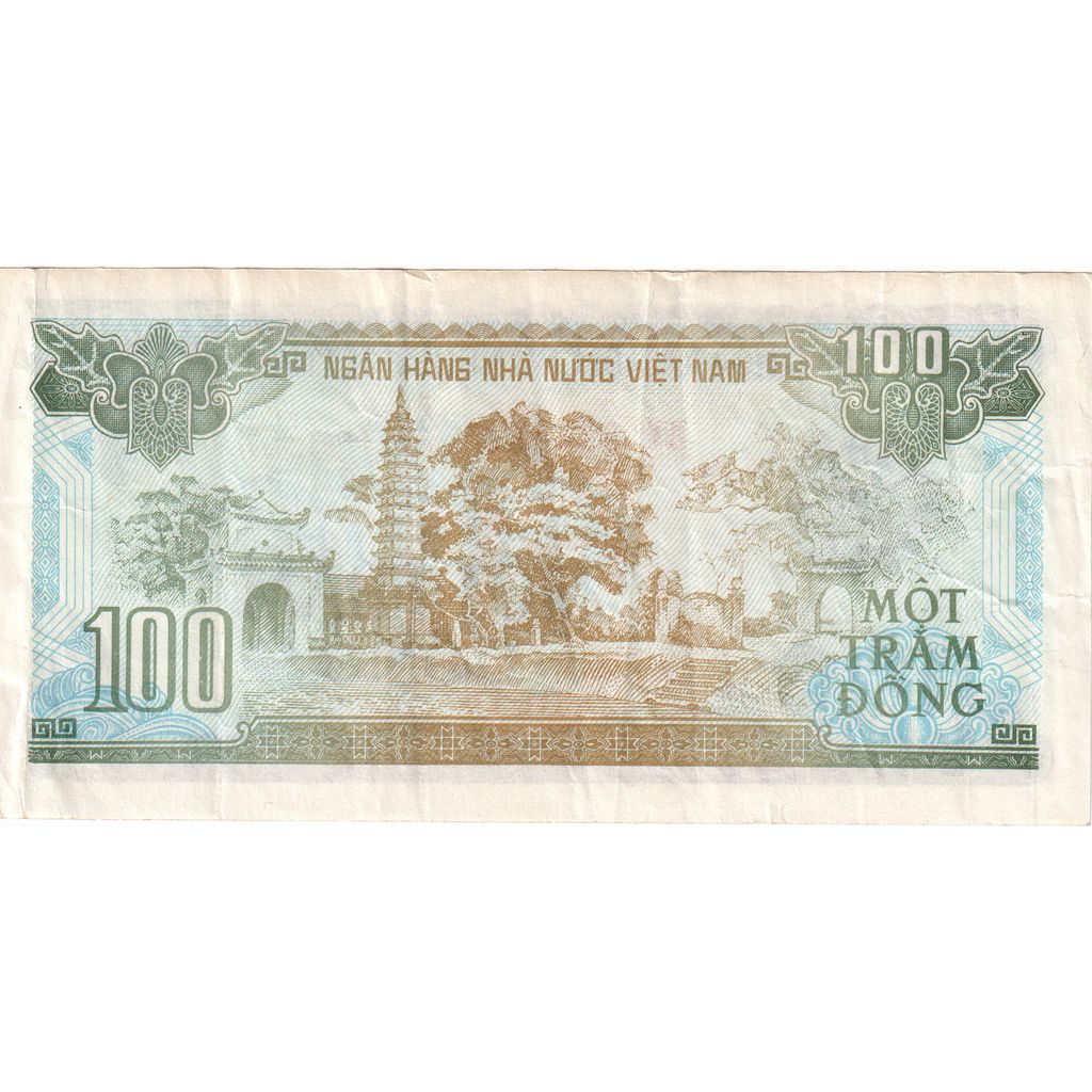 Vietname, 100 D<ox>ng, 1991, UNC(63)