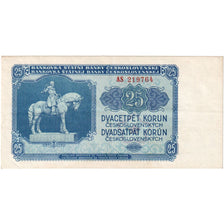 Czechoslovakia, 25 Korun, AU(55-58)