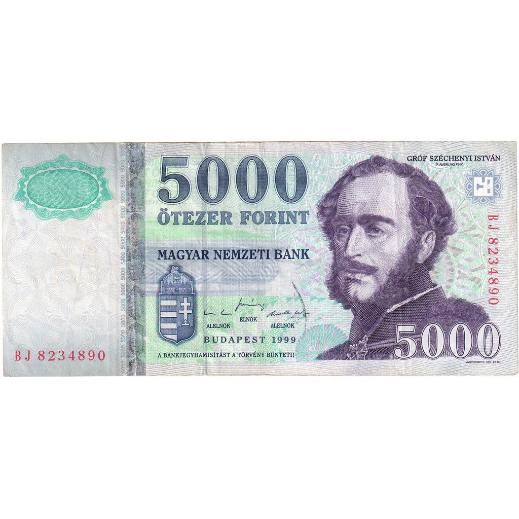Ungarn, 5000 Forint, SS