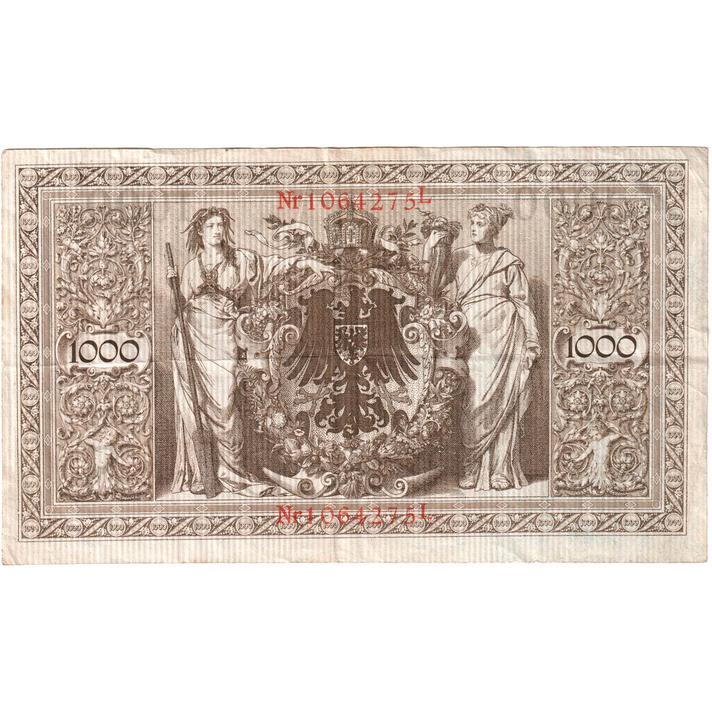 Alemania, 1000 Mark, 1910-04-21, MBC