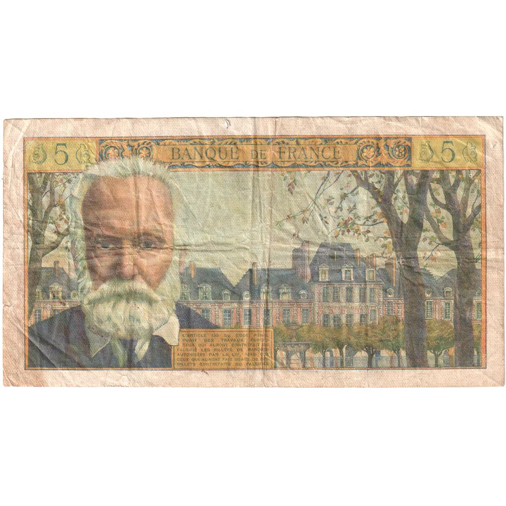 Francia, 5 Nouveaux Francs, 1961-11-02, Y.70, BC+