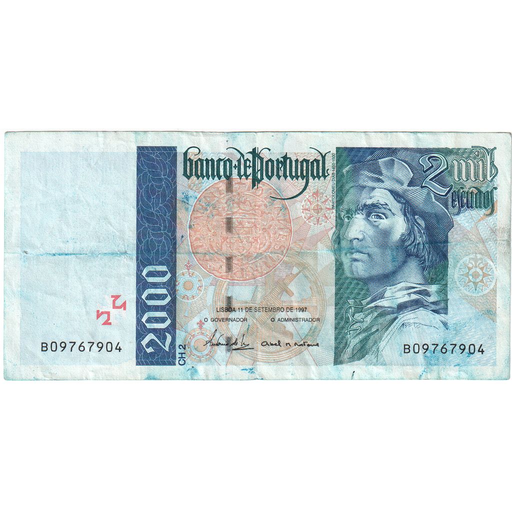 Portogallo, 2000 Escudos, 1997-09-11, BB