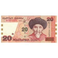 Banknote, KYRGYZSTAN, 20 Som, 2002, KM:19, UNC(65-70)