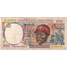 Estados del África central, 5000 Francs, BC