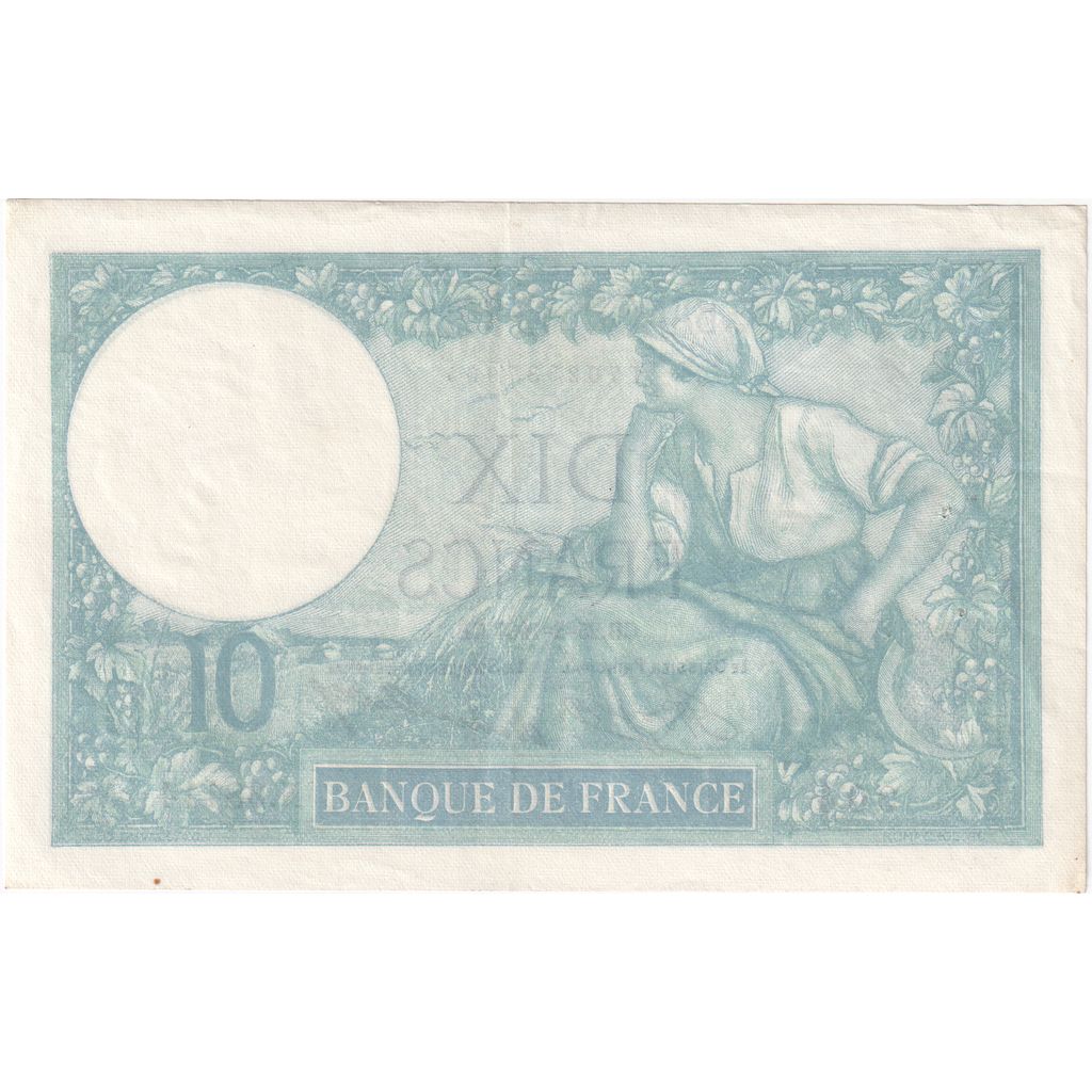 Francia, 10 Francs, Minerve, 1937-02-25, N.68114, SPL