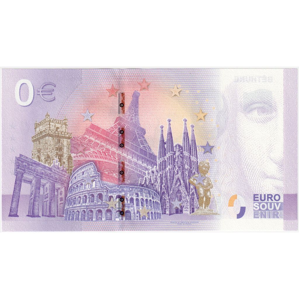 França, Tourist Banknote - 0 Euro, UEVA002628, BETHUNE, UNC(65-70)