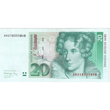 GERMANY - FEDERAL REPUBLIC, 20 Deutsche Mark, UNC(63)