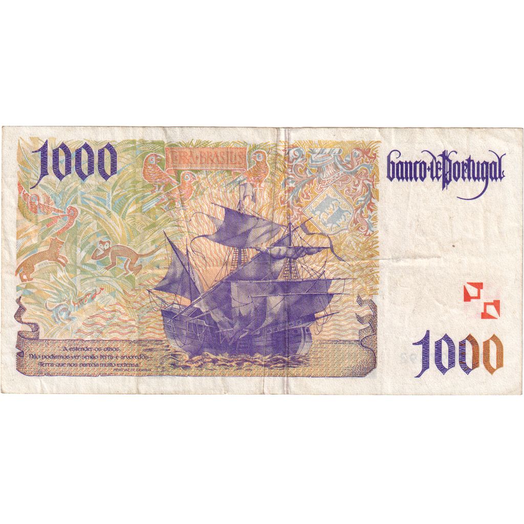 Portugal, 1000 Escudos, 1996-10-31, EF(40-45)