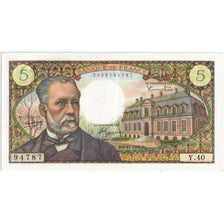 France, 5 Francs, Pasteur, 1966-11-04, Y.40, UNC(63)