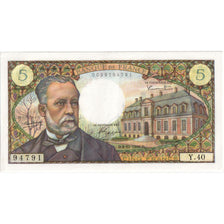 France, 5 Francs, Pasteur, 1966-11-04, Y.40, UNC(63)