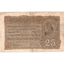 Romania, 25 Bani, MB+